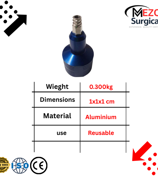 60cc Toomey Hub For Luer Lock Cannula Liposuction